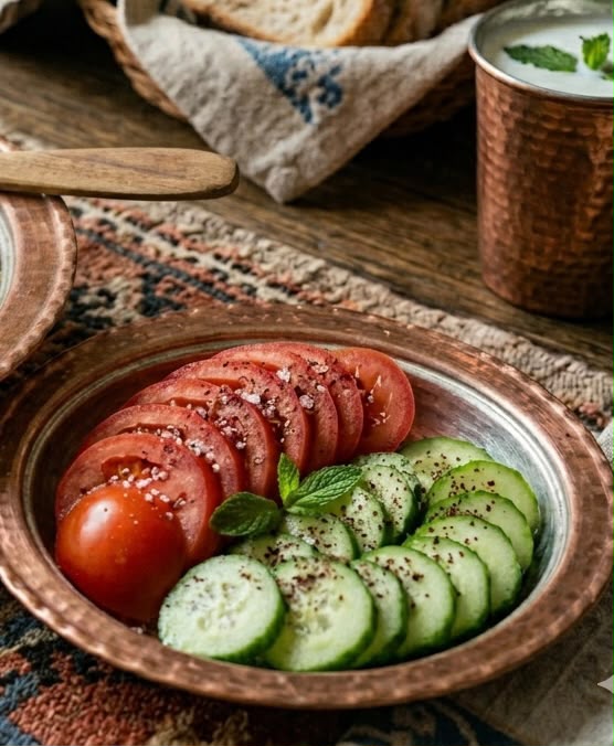 Domates-Salatalık Söğüş